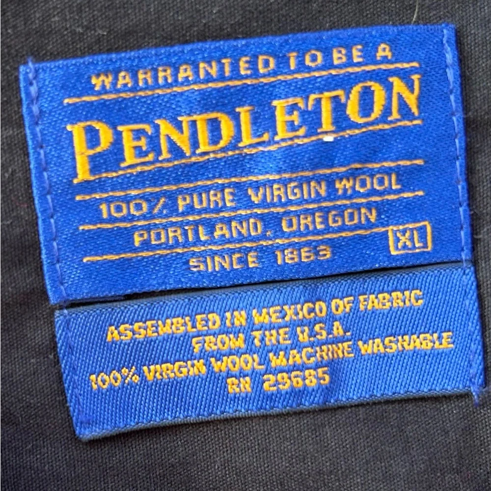 Pendleton Red Men's XL 100% Wool Shirt - Picture 5 of 5